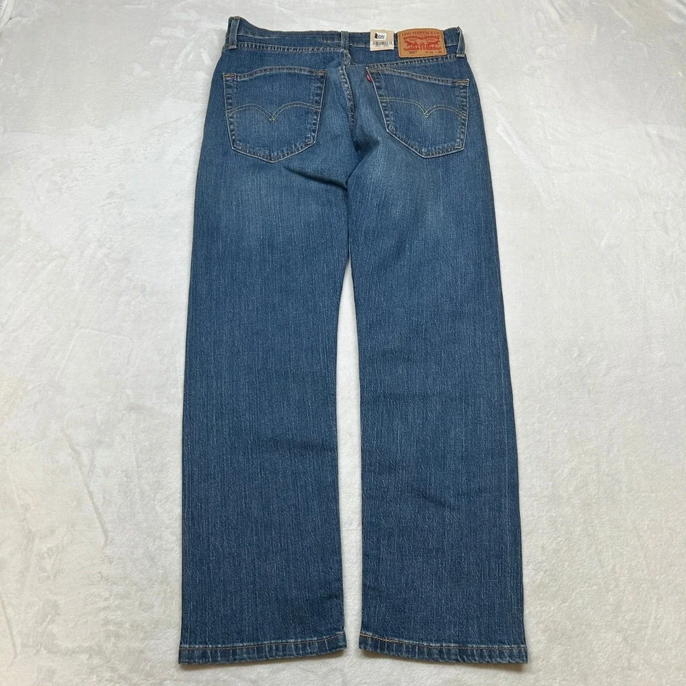 Levi's 502‎ Taper Jeans Mens 31x30 Eco Ease Regular Fit Denim Pants NEW